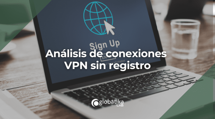Análisis de conexiones VPN sin registro