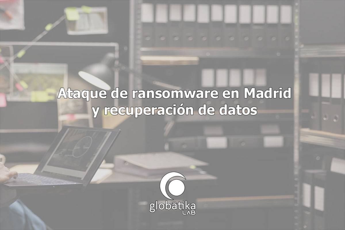 Ataque de ransomware en Madrid
