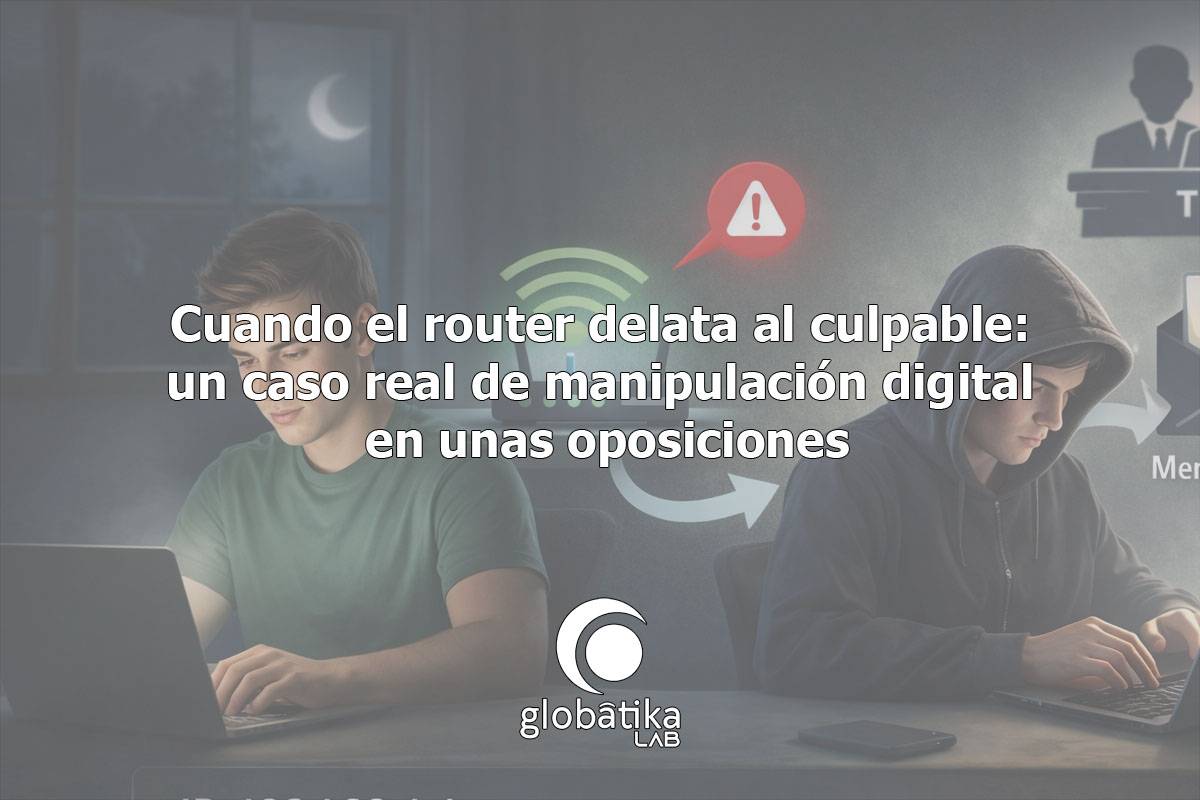 Cuando el router delata al culpable