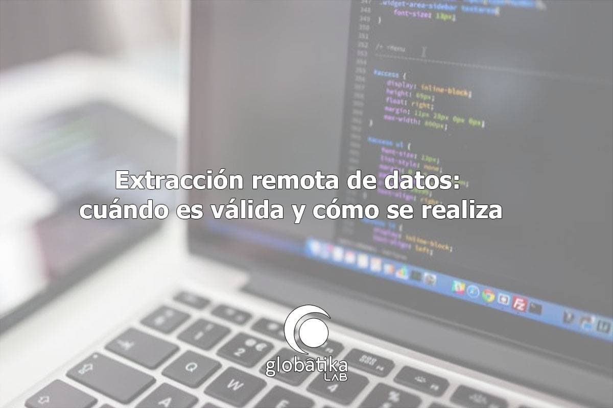 Extracción remota de datos