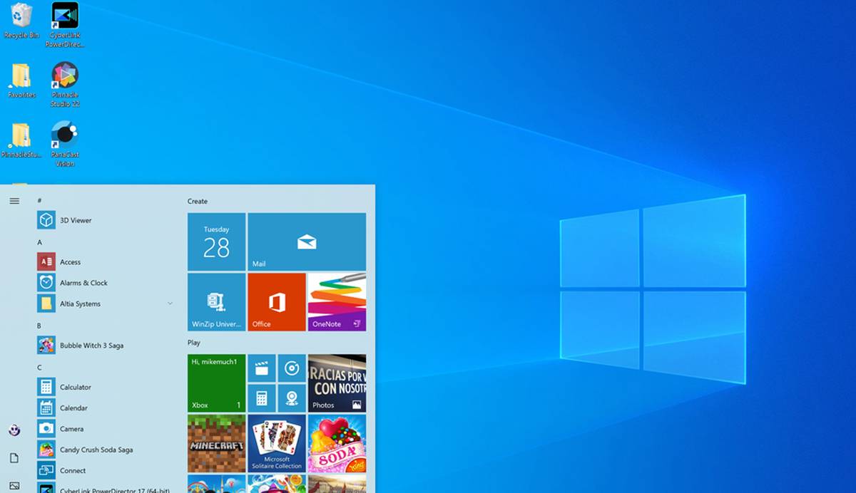 Actualización Windows 10.