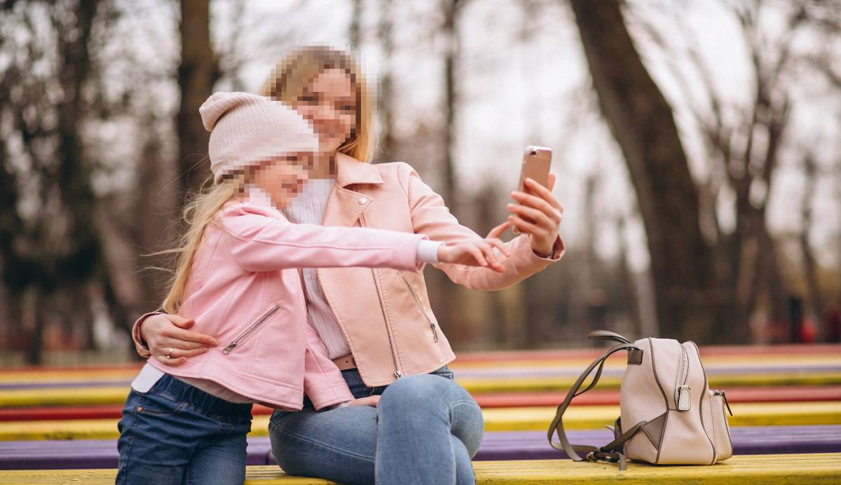 Fotos de menores en redes sociales
