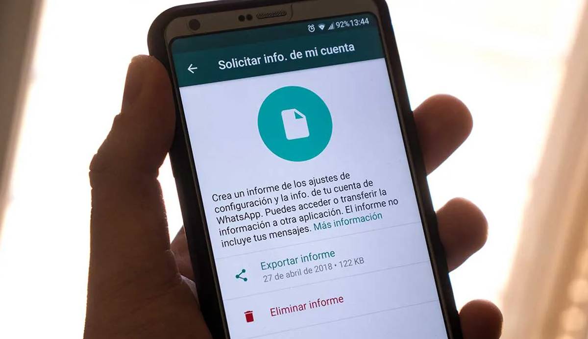 Cómo solicitar tu informe en WhatsApp